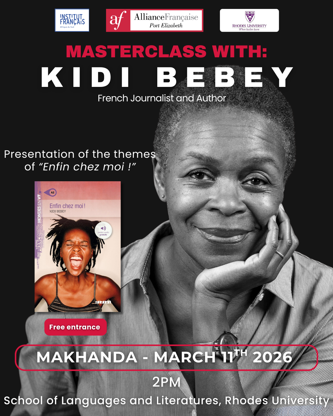 Masterclass with Kidi Bebey